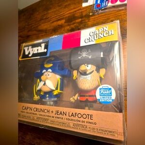VAULTED Funko VYNL. Limited Ed. CAP'N CRUNCH & JEAN LAFOOTE, In Protector, New
